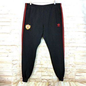 Adidas Manchester United Training Sweatpants 2017 Men 2XL Black Football Soccer